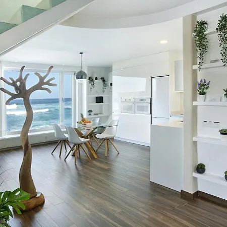 Villa Exclusiva 1hab Con Terraza Y Vistas Al Mar En Quintanilla Arucas